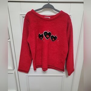 💥$3/$24 Vintage‎ Osh Kosh Long Sleeve Tee with Heart Details